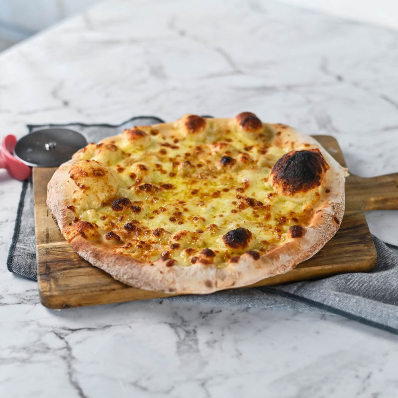 Homemade Garlic Pizza - Bianco Pantry