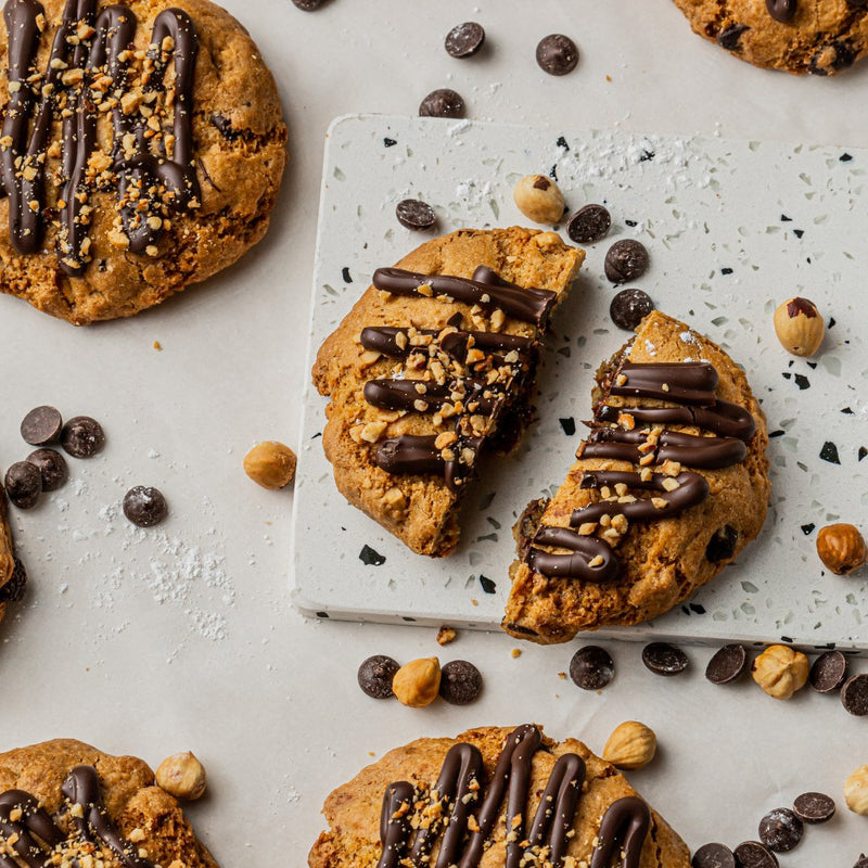 Nutella, Choc Chip & Hazelnut Loaded Cookie - Bianco Pantry