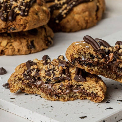 Nutella, Choc Chip & Hazelnut Loaded Cookie - Bianco Pantry
