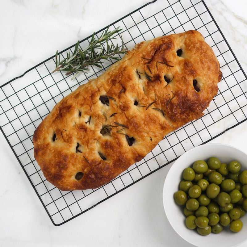 Olive Focaccia Bread - Bianco Pantry